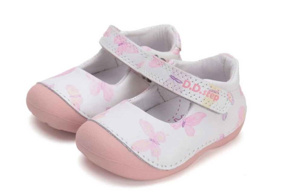 Balerínky D.D. Step White H015-51291