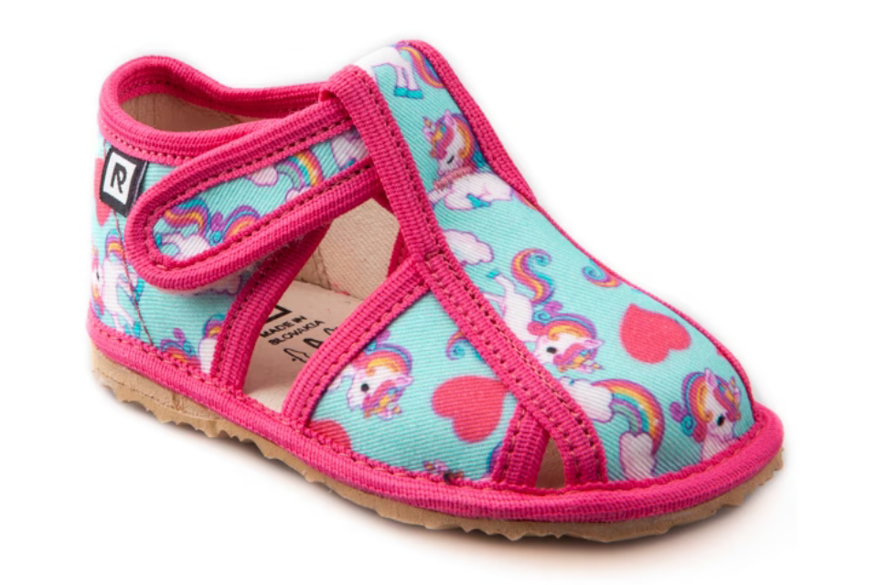RAK papuče inovatívne jednorožec